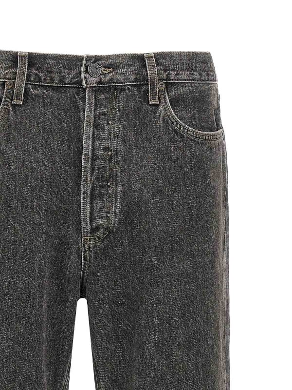 The Best Shops AGOLDE: ブーツカットジーンズ - ブーツカットジーンズ - グレー