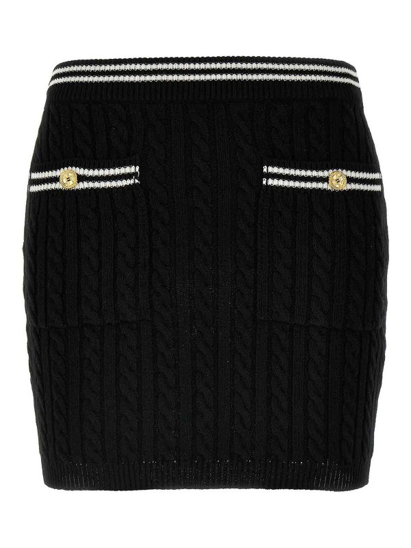 ALESSANDRA RICH: Miniröcke - Midirock - Weiß