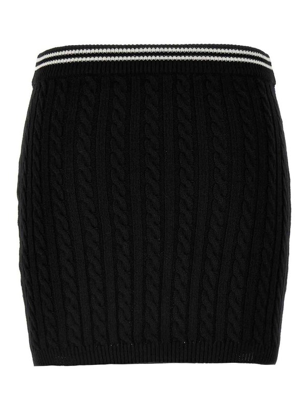 ALESSANDRA RICH: Miniröcke online - Midirock - Weiß