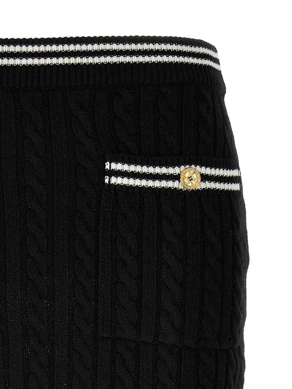 The Best Shops ALESSANDRA RICH: Miniröcke - Midirock - Weiß