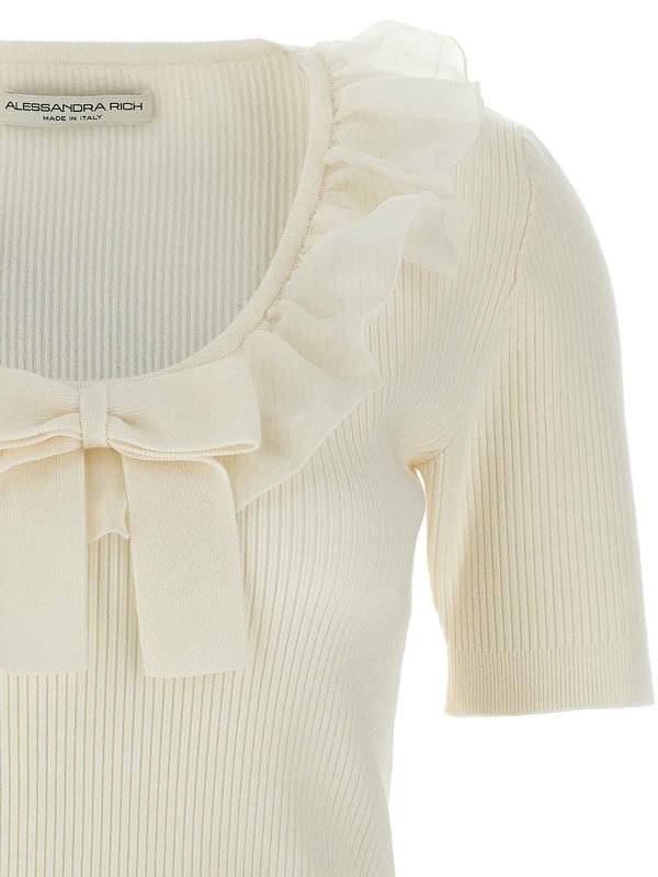 The Best Shops ALESSANDRA RICH: Camisetas - Camiseta - Blanco