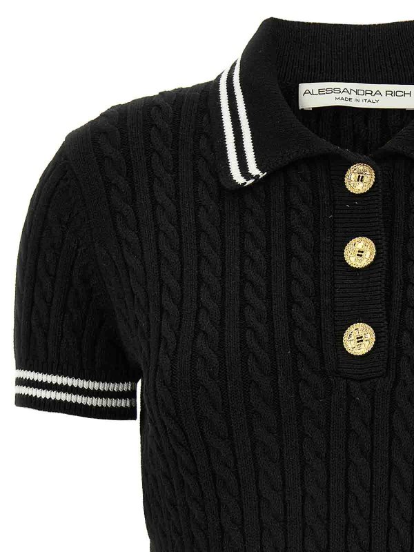 The Best Shops ALESSANDRA RICH: ポロシャツ - ポロシャツ - 白