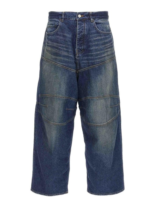 BALENCIAGA: bootcut jeans - Baggy Jeans