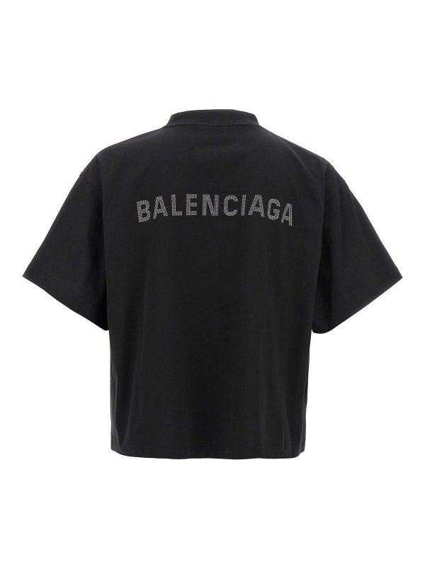 BALENCIAGA: Tシャツ online - Tシャツ - 黒