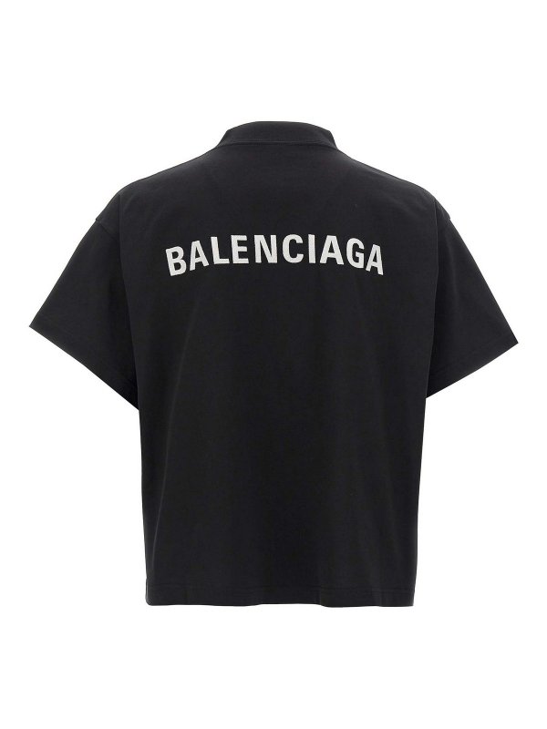 BALENCIAGA: T-shirts online - T-Shirt - Weiß