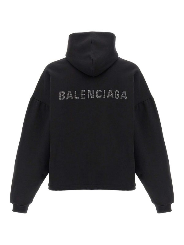 BALENCIAGA ブラック スウェット M 中古・古着通販】BALENCIAGA (バレンシアガ) スウェット