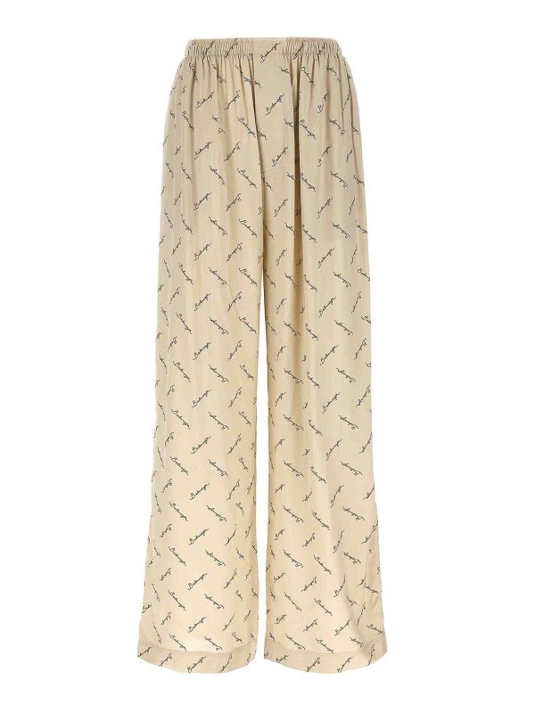 BALENCIAGA: トラウザーショーツ - ショートパンツ - ベージュ