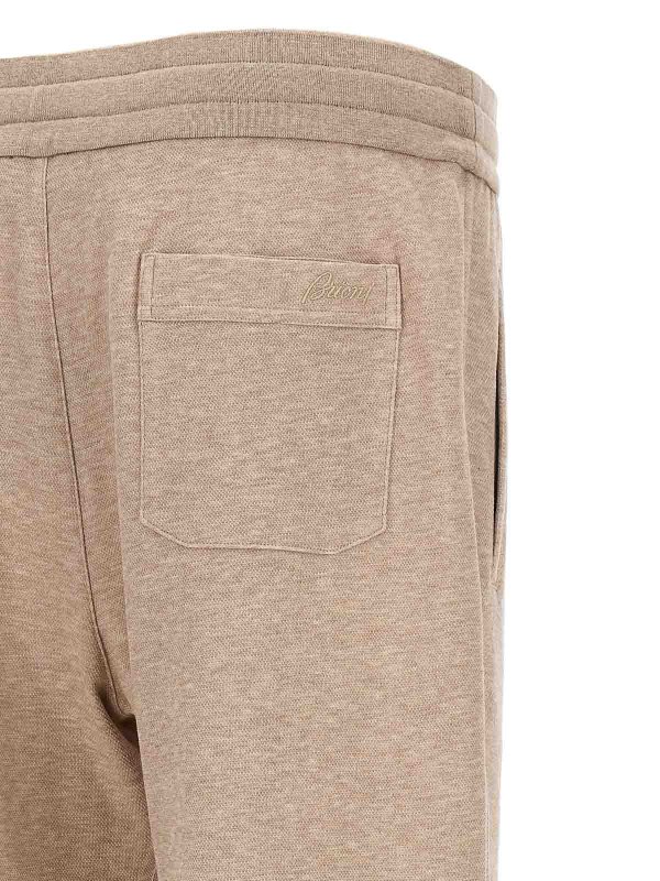 Jogger del logo shop online: BRIONI