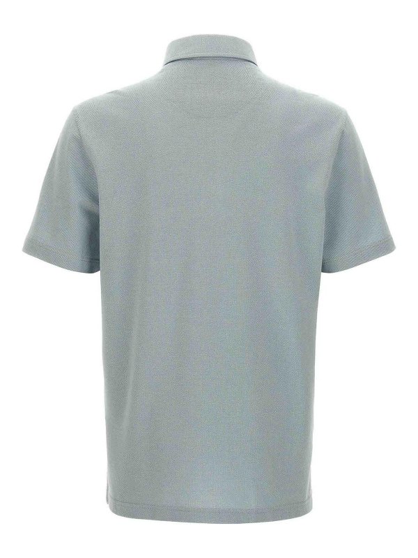 BRIONI: polo shirts online - Cotton Polo Shirt
