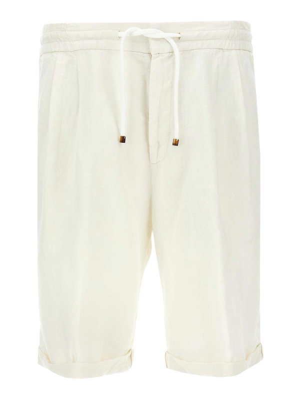 BRUNELLO CUCINELLI: Shorts - Short - Blanc