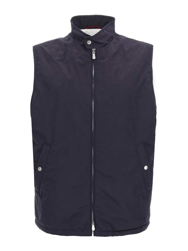 The Best Shops BRUNELLO CUCINELLI: Westen - Weste - Blau