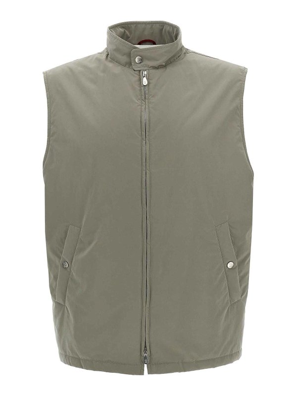 BRUNELLO CUCINELLI: vests - Water-Repellent Vest