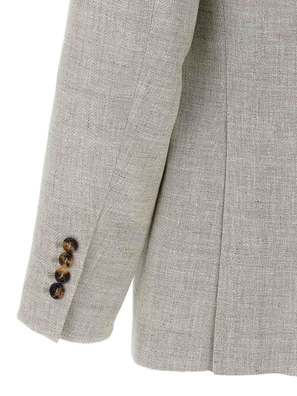 Blazer - Beige shop online: BRUNELLO CUCINELLI