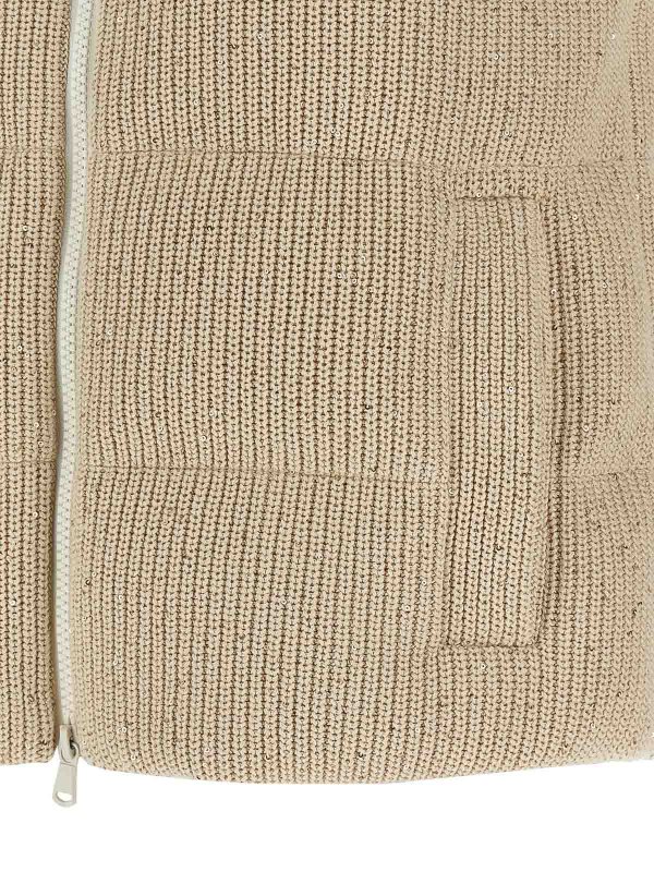 Chaleco - Beis shop online: BRUNELLO CUCINELLI