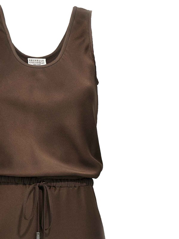 The Best Shops BRUNELLO CUCINELLI: Maxikleider - Maxikleid - Braun