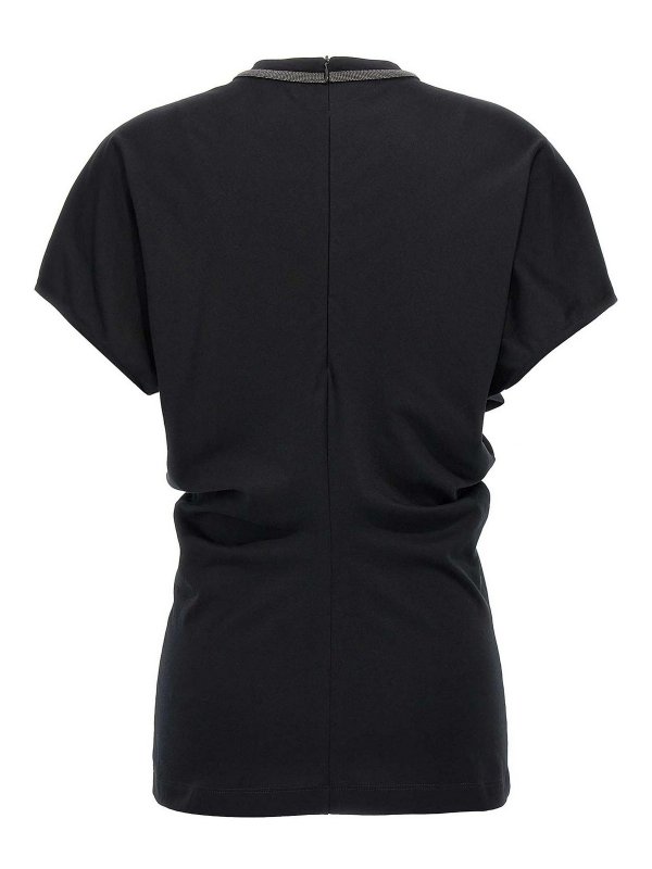 BRUNELLO CUCINELLI: T-shirts online - T-Shirt - Schwarz