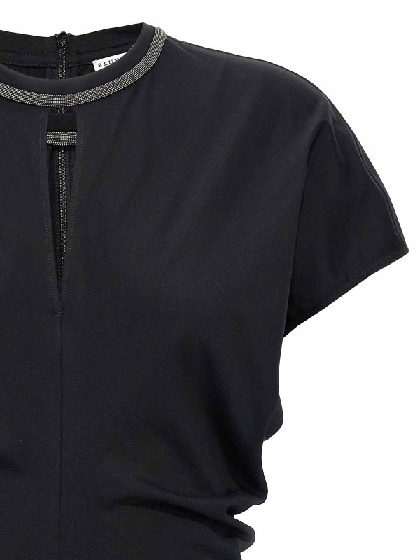 The Best Shops BRUNELLO CUCINELLI: T-shirts - T-Shirt - Schwarz