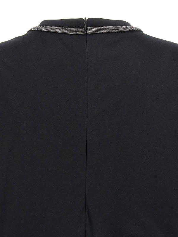 T-Shirt - Schwarz shop online: BRUNELLO CUCINELLI