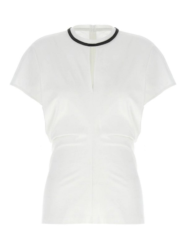 BRUNELLO CUCINELLI: t-shirts - T-Shirt Monile