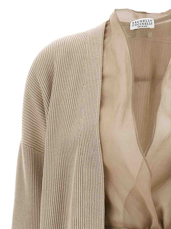 The Best Shops BRUNELLO CUCINELLI: cardigans - Layered Cardigan