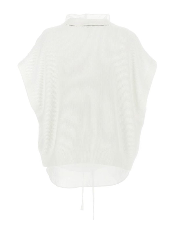 BRUNELLO CUCINELLI: Cardigans online - Cardigan - Weiß