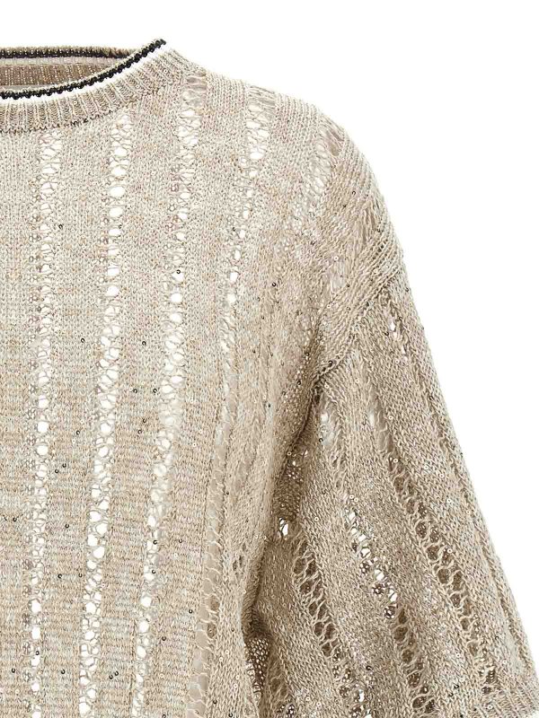 The Best Shops BRUNELLO CUCINELLI: クルーネック - クルーネック - ベージュ