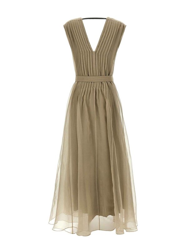 BRUNELLO CUCINELLI: Maxi robe online - Maxi Robe - Beige