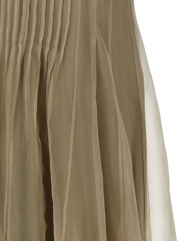 Maxi Robe - Beige shop online: BRUNELLO CUCINELLI