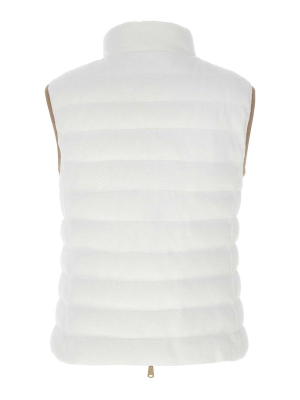 BRUNELLO CUCINELLI: Westen online - Weste - Weiß