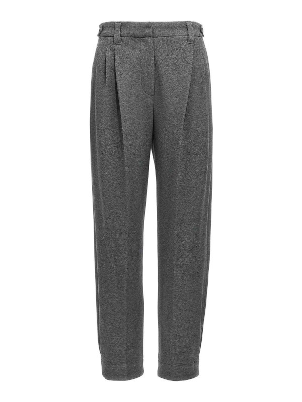 BRUNELLO CUCINELLI: Trousers Shorts - Pleat Pants
