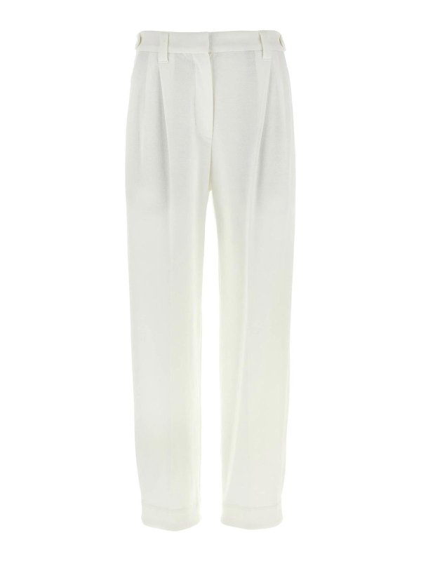 BRUNELLO CUCINELLI: Hosen Shorts - Shorts - Weiß