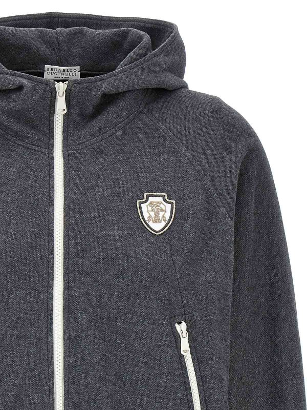 The Best Shops BRUNELLO CUCINELLI: Sweatshirts und Pullover - Sweatshirt - Grau