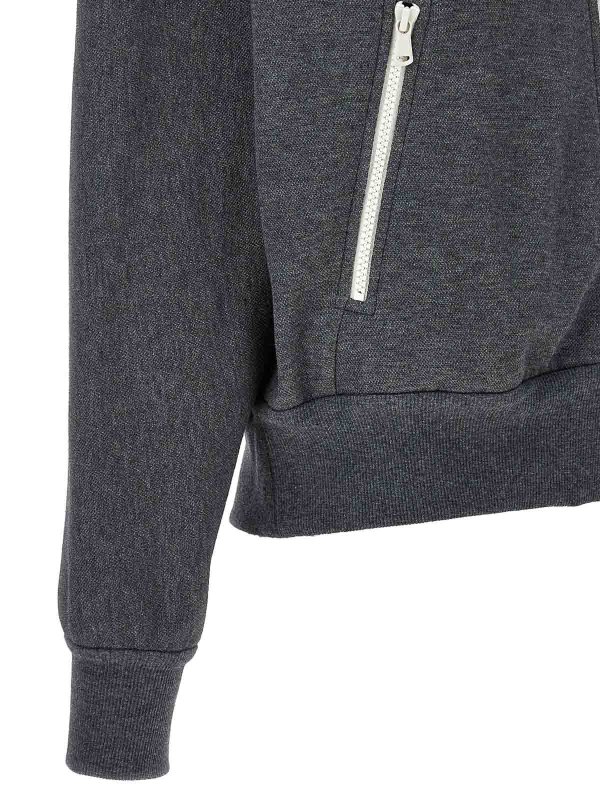 Sweatshirt - Grau shop online: BRUNELLO CUCINELLI