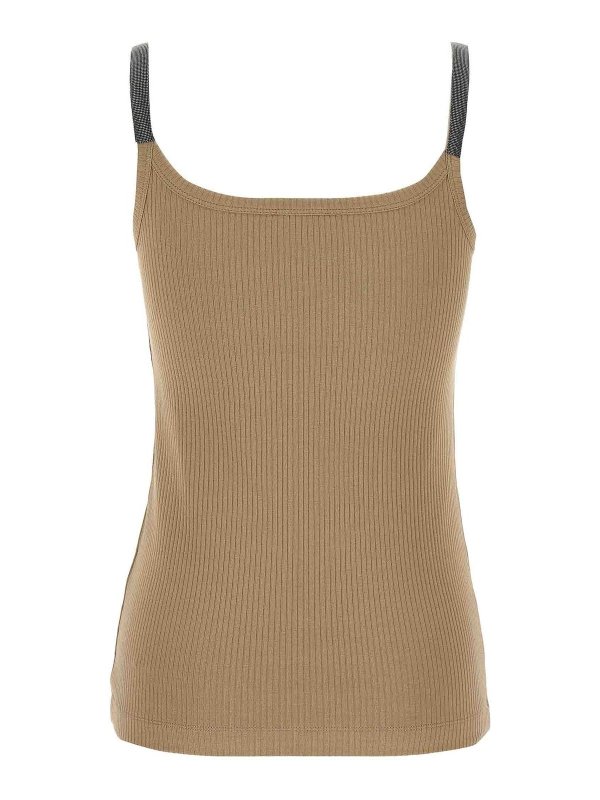 BRUNELLO CUCINELLI: トップス＆タンクトップ online - トップ/タンクトップ - ベージュ