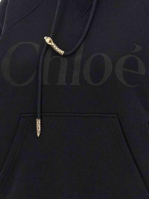 Sweat-Shirts - Noir shop online: CHLOE