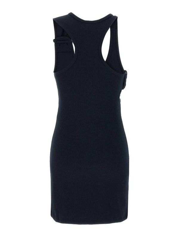 Courreges: abiti al ginocchio online - Vestito  rnb a doppia fibbia degli anni 