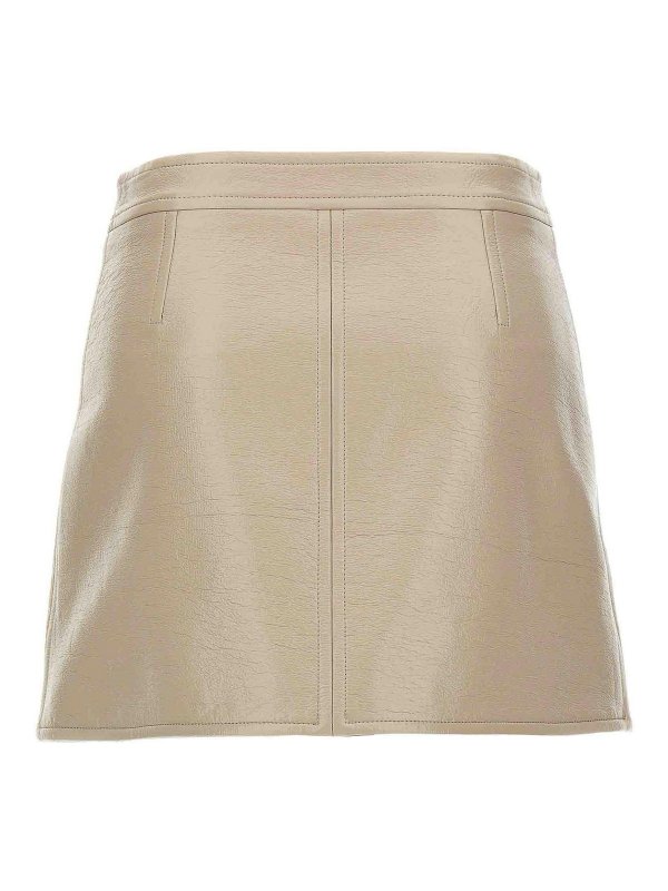 Courreges: ニーレングススカート＆ミディ丈 online - 膝丈/ミディスカート - ベージュ