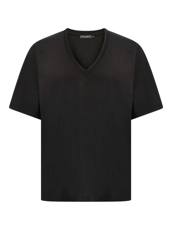 DOLCE & GABBANA: t-shirt - T-shirt di cotone