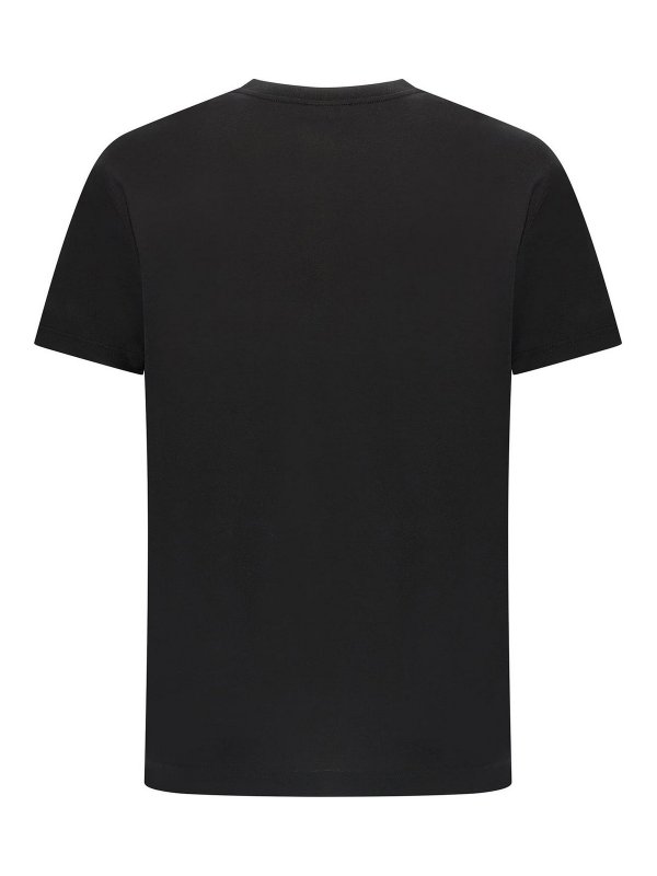 DOLCE & GABBANA: t-shirts online - Embroidery Pocket T-Shirt