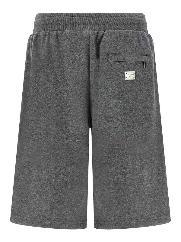 DOLCE & GABBANA: トラウザーショーツ online - ショートパンツ - グレー