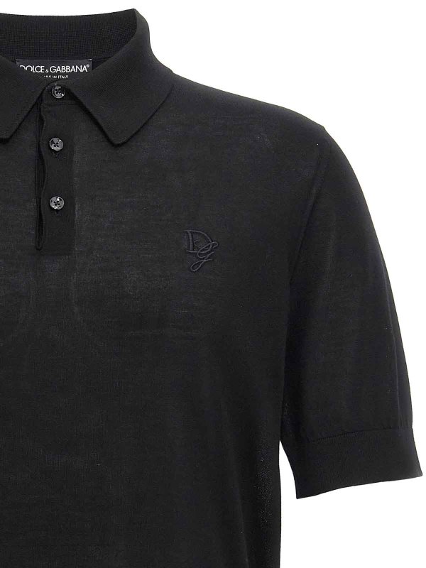 The Best Shops DOLCE & GABBANA: Polos - Polo - Negro