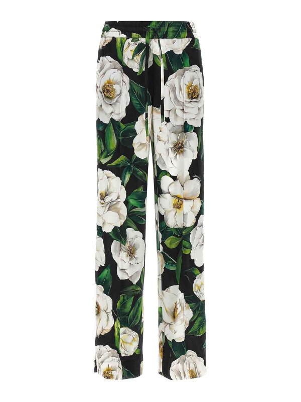 DOLCE & GABBANA: Trousers Shorts - Floral Pants