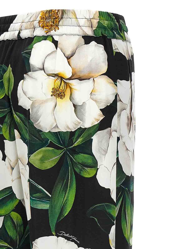 Floral Pants shop online: DOLCE & GABBANA