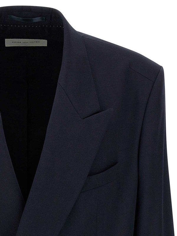 The Best Shops DRIES VAN NOTEN: Vestes de costume - Blazer - Bleu