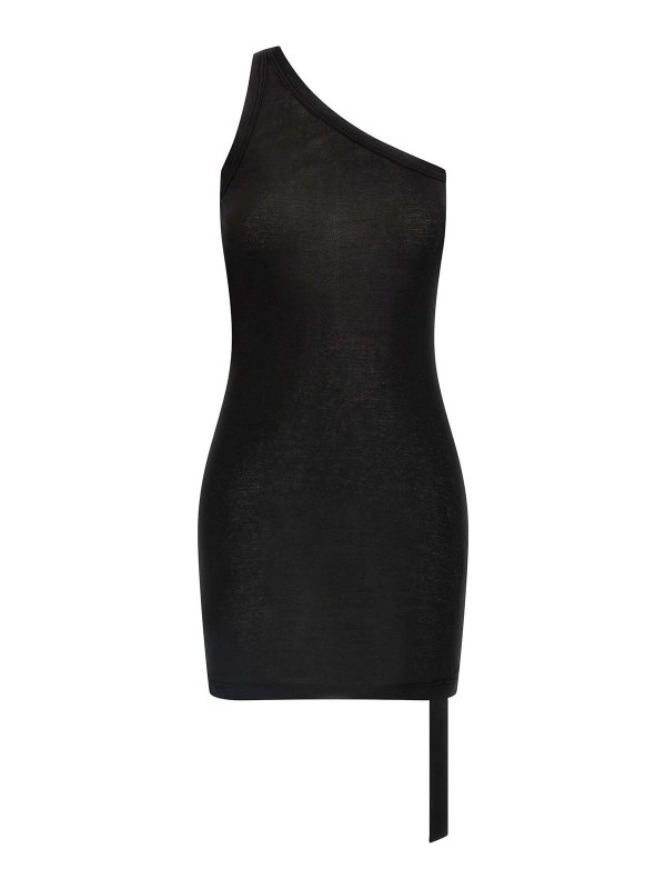 DRKSHDW: Tops & Tank tops - One Shoulder Tank Top