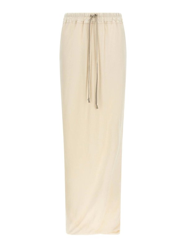 DRKSHDW: Faldas media pierna y semilargas - Falda Semilarga - Beis