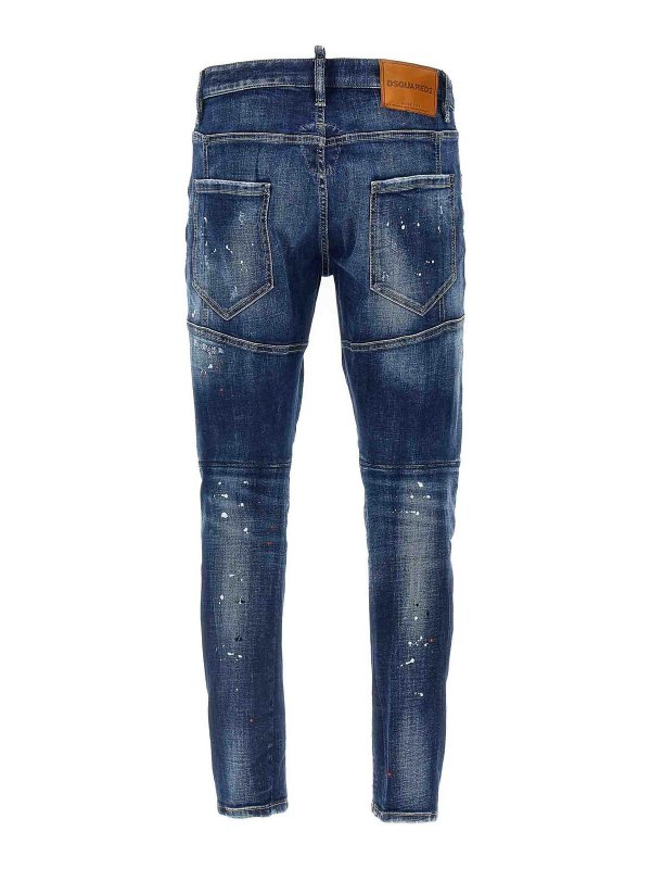 DSQUARED2: bootcut jeans online - Tidy Biker Jeans