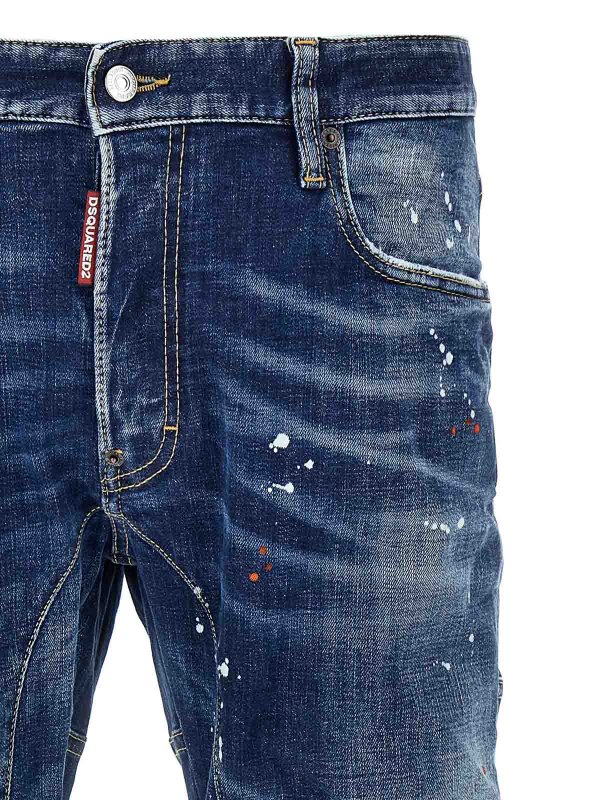 The Best Shops DSQUARED2: bootcut jeans - Tidy Biker Jeans