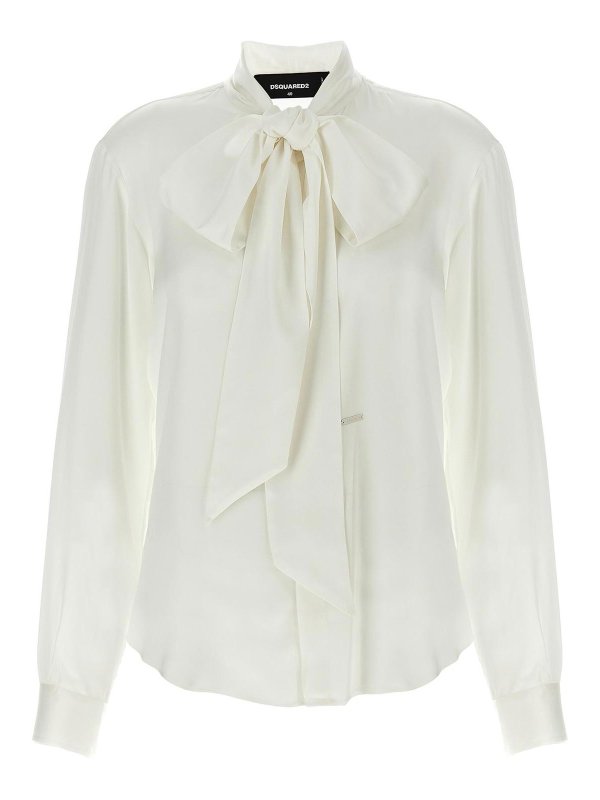 DSQUARED2: shirts - Paris Bow Shirt