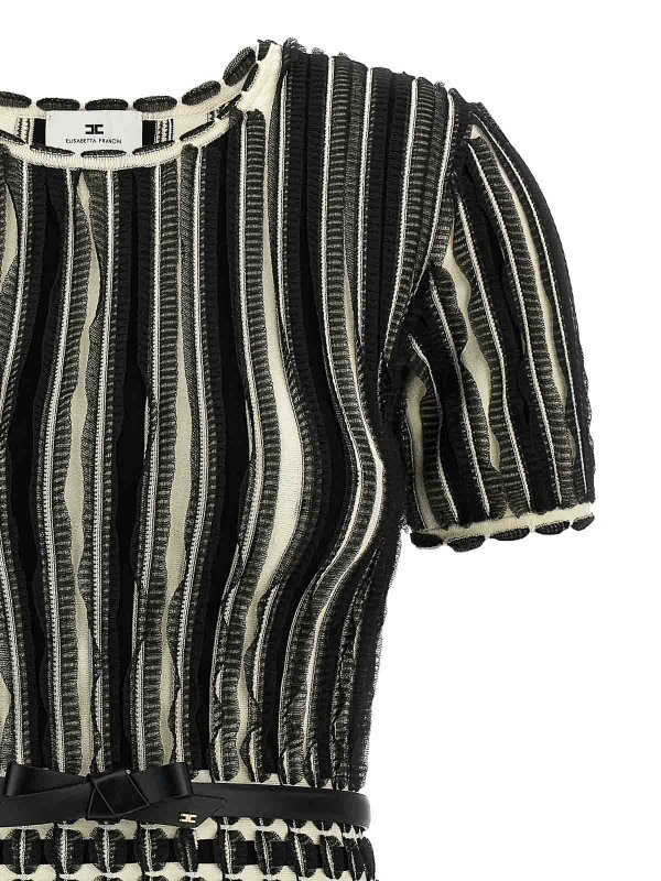 The Best Shops ELISABETTA FRANCHI: abiti corti - Mini Vestito  di organza